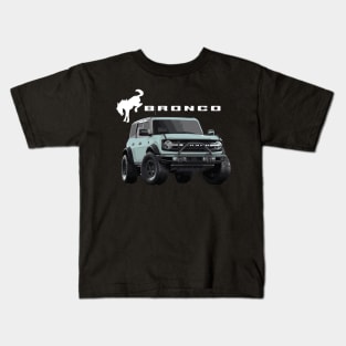 Cactus gray Ford Bronco First edtion SUV Kids T-Shirt